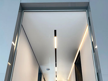 Сатиновые натяжные потолки